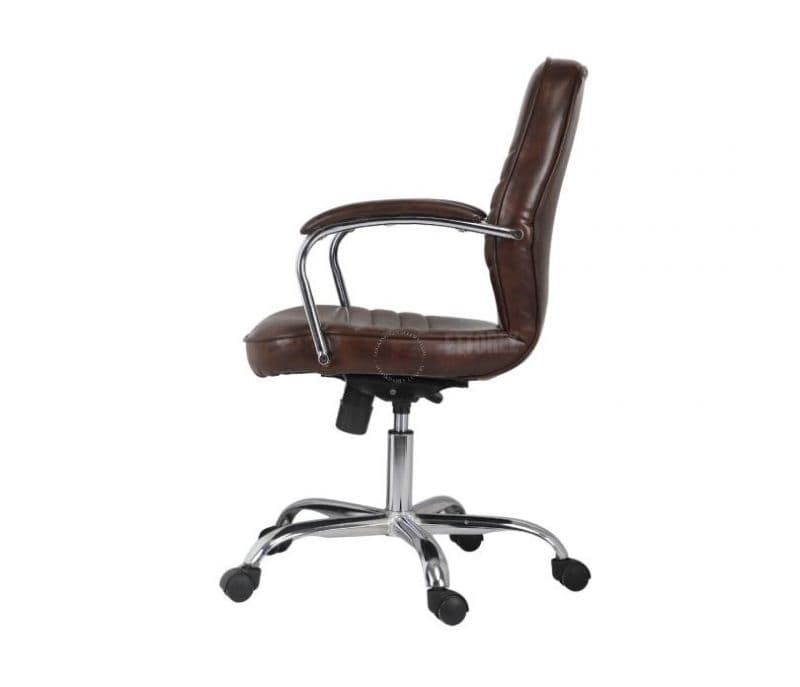 Image 6 for Melanie Mid Back Breathable Mesh Brown Ergonomic Office Chair