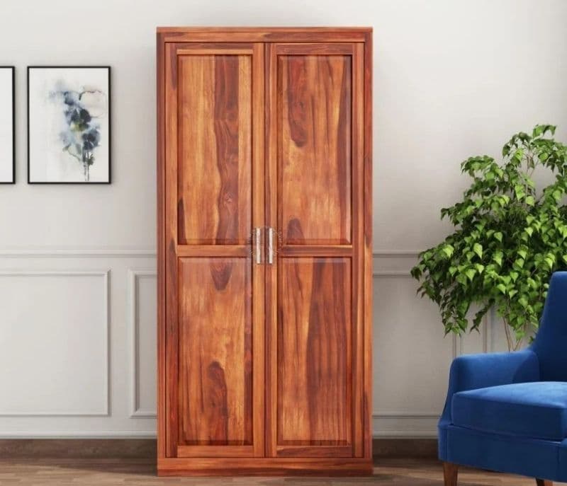 Image 1 for Innocenzo 2 Door Cupboard (Teak Finish)