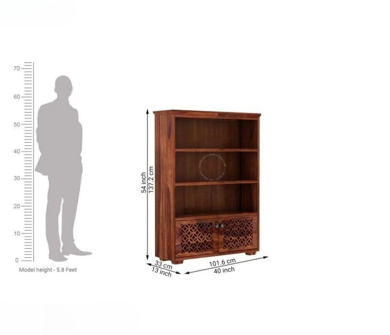 Image 5 for Galilea Book Shelves (Honey Finish)