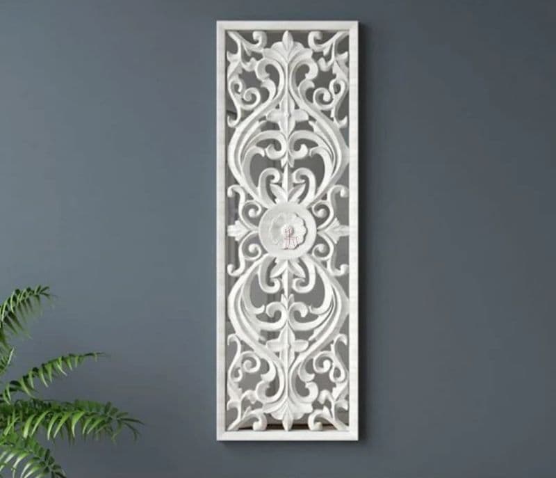 Image 1 for Rosalee Juno Tall Mirrored Wall Panel