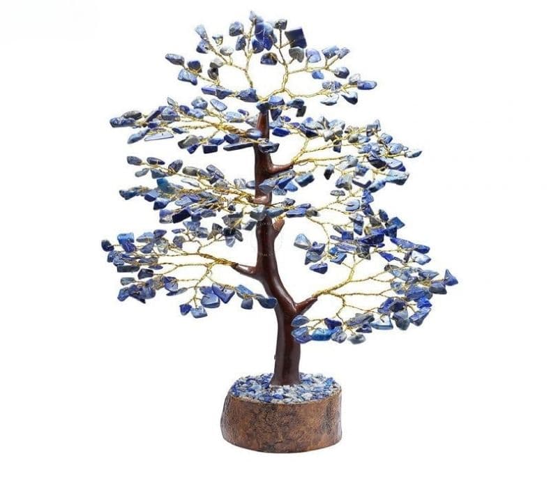 Image 3 for Oaklynn Lazuli Stone Crystal Tree