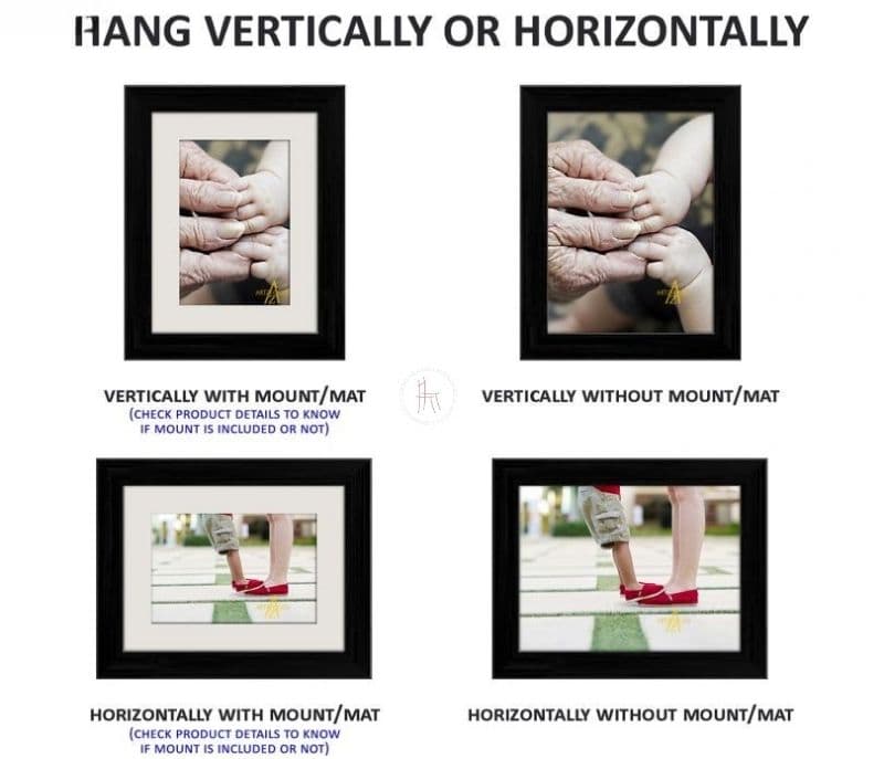 Image 5 for Wren Black Photo Frame With Mount - Set of 3