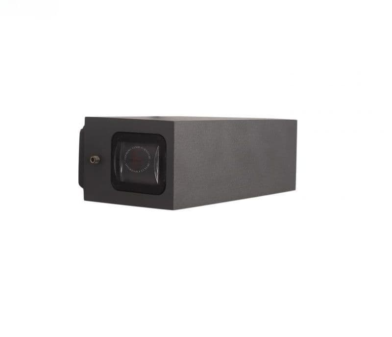 Image 5 for Adelyn Grey Metal LED Outdoor Wall Light
