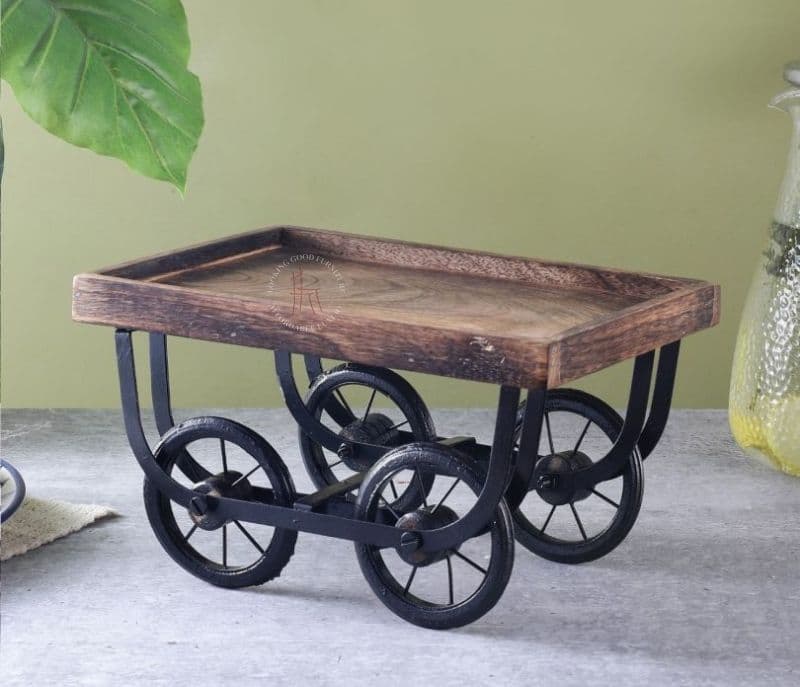 Image 5 for Wooden Thela Baggi Serving Platter