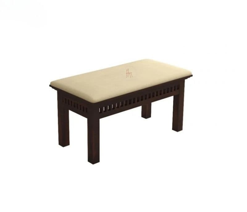 Image 8 for Karter 4 Seater Dining Set with Bench (Walnut Finish)