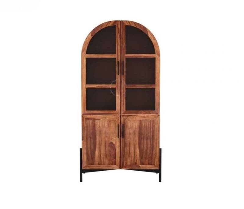 Image 4 for Dulce Sheesham Wood Bookshelf (Honey Finish)