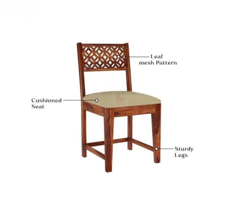Image 4 for Paislee Study Chair (Honey Finish)
