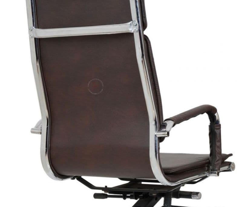 Image 5 for Jenesis Modern Sleek Mesh Brown Ergonomic Office Chair