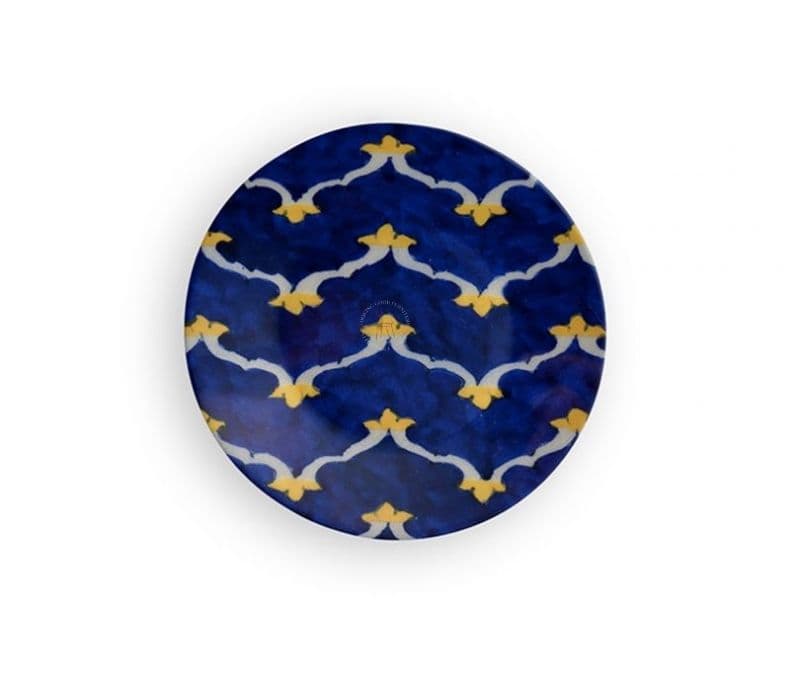 Image 4 for Violette World of Cobalt Decorative Wall Plates - Set of 5