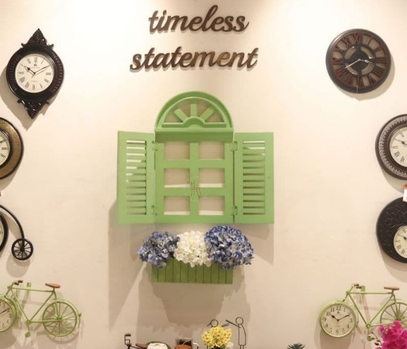 Image 1 for Mazie Green Wooden Window Frame