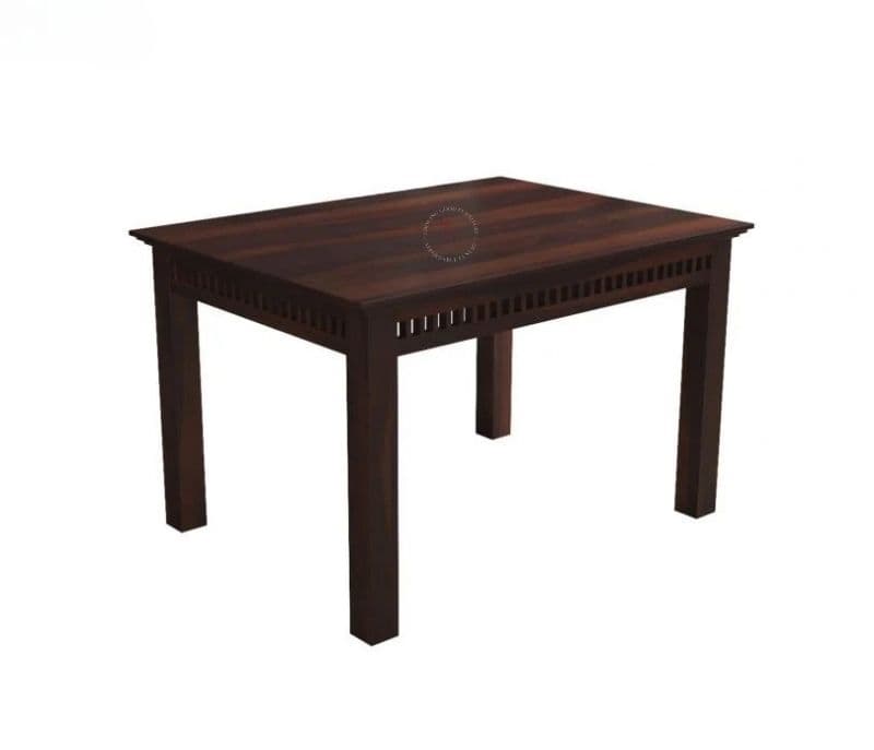 Image 5 for Karter 4 Seater Dining Set with Bench (Walnut Finish)
