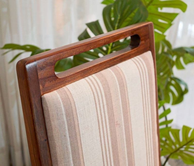 Image 9 for Dior Dining Chair with Luxurious Cotton Upholstery