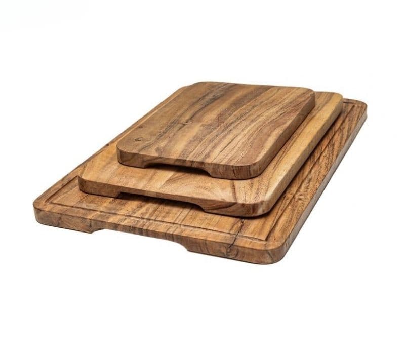 Image 5 for Kamila Wood Handcrafted Non Slip Chopping Boards Small-Medium And Large Chopping Board For Kitchen