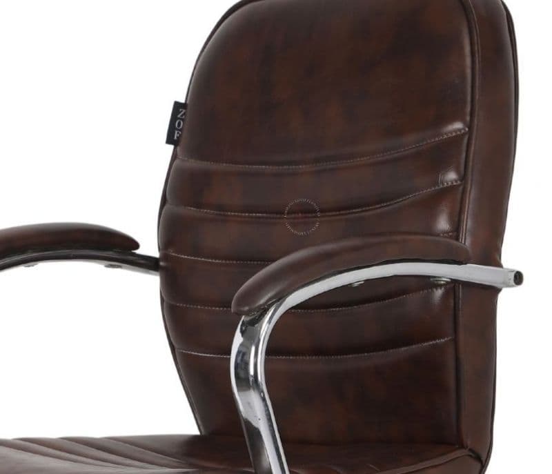 Image 5 for Melanie Mid Back Breathable Mesh Brown Ergonomic Office Chair
