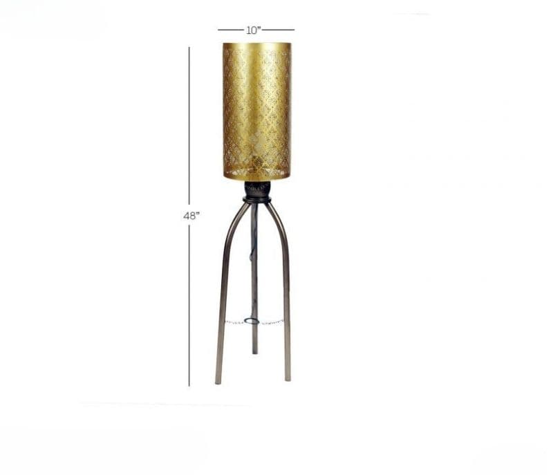 Image 7 for Salome Gandhara Floor Tripod Ambient Lamp