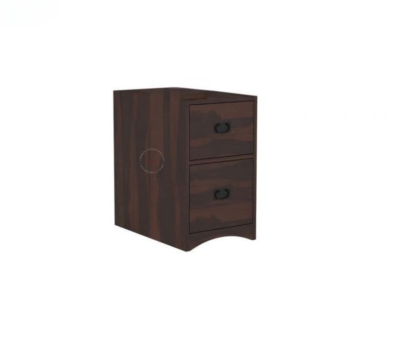 Image 7 for Loretta Computer Table With Keyboard Tray and Drawer Storage (Walnut Finish)