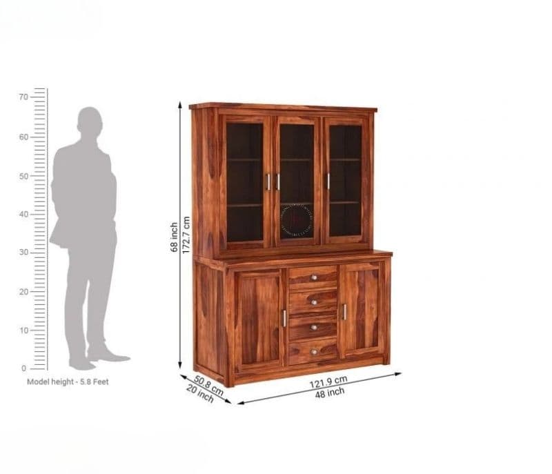Image 8 for Remy Kitchen Cabinet (Honey Finish)