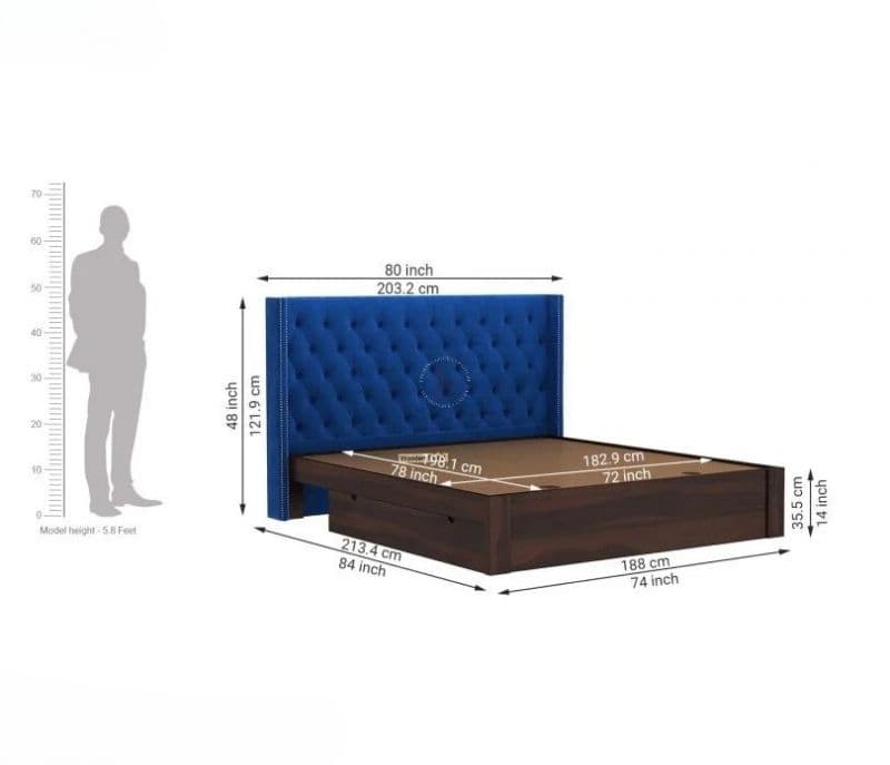 Image 9 for Divina Cot (Walnut Finish)