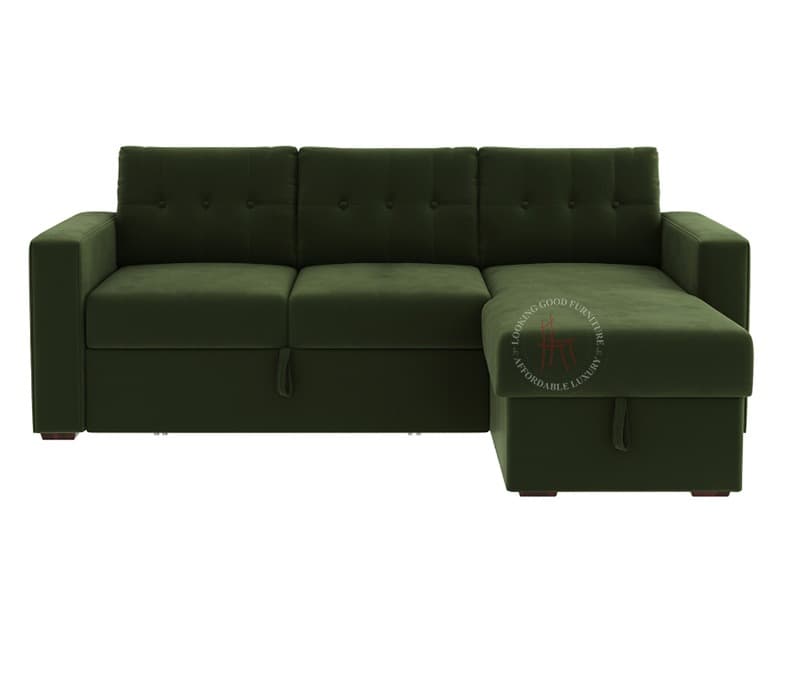 Image 6 for Nora Right Aligned Convertible Sofa Cum Bed with Storage