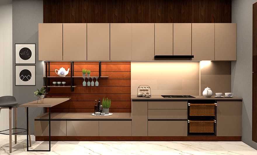 Dakota Simple Kitchen Design For Small Kitchen