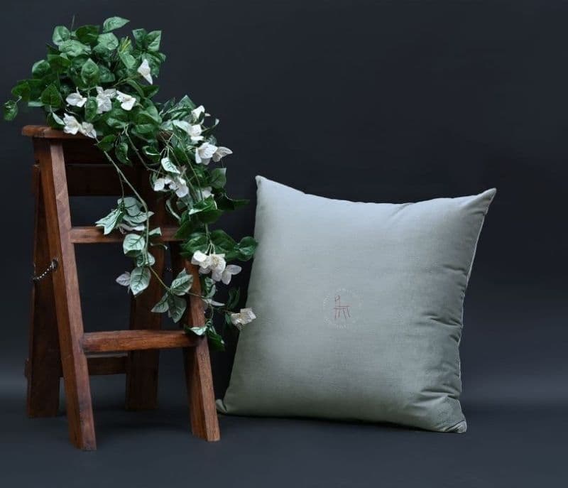 Image 1 for Sydney Silver Grey Velvet Cushion Cover