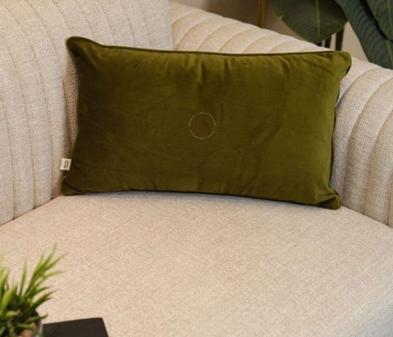Image 1 for Leia Velvet Lumbar Cushion Cover