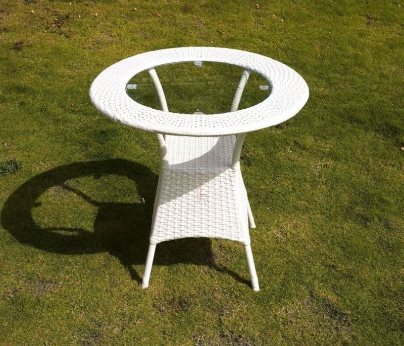 Image 3 for Reagan Sienna Round Outdoor Garden Table