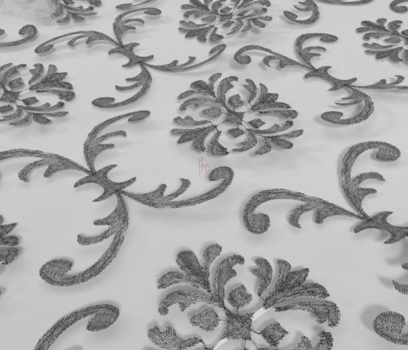 Image 3 for Delilah Polyester Sheer Door Curtain - 1 Piece