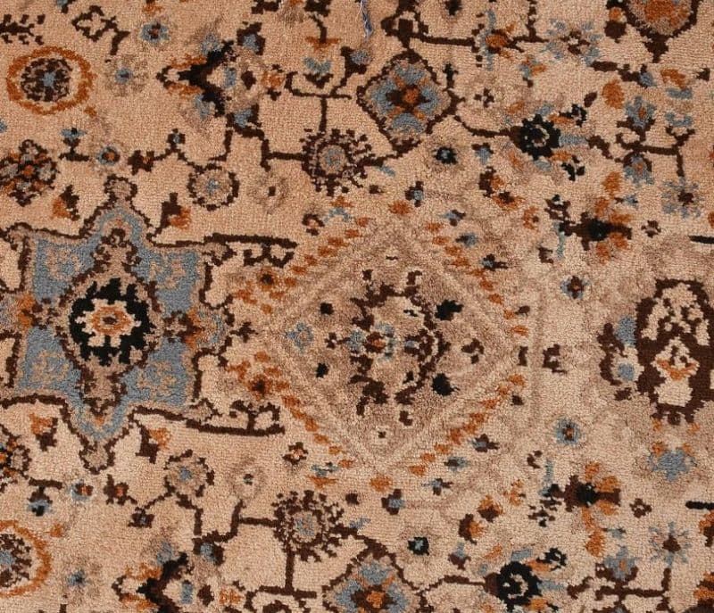 Image 3 for Paisley Bazaar Beige Traditional Polyester Carpet