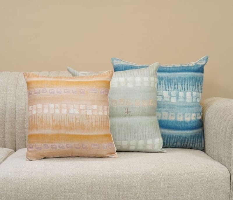 Image 7 for Morgan Popsicle Tie Dye Printed Cotton Cushion Cover