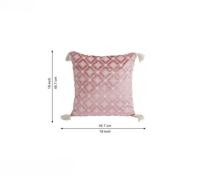 Image 7 for Daniela Soft Ethnic Design Set of 2 Embroidered Cushion Cover