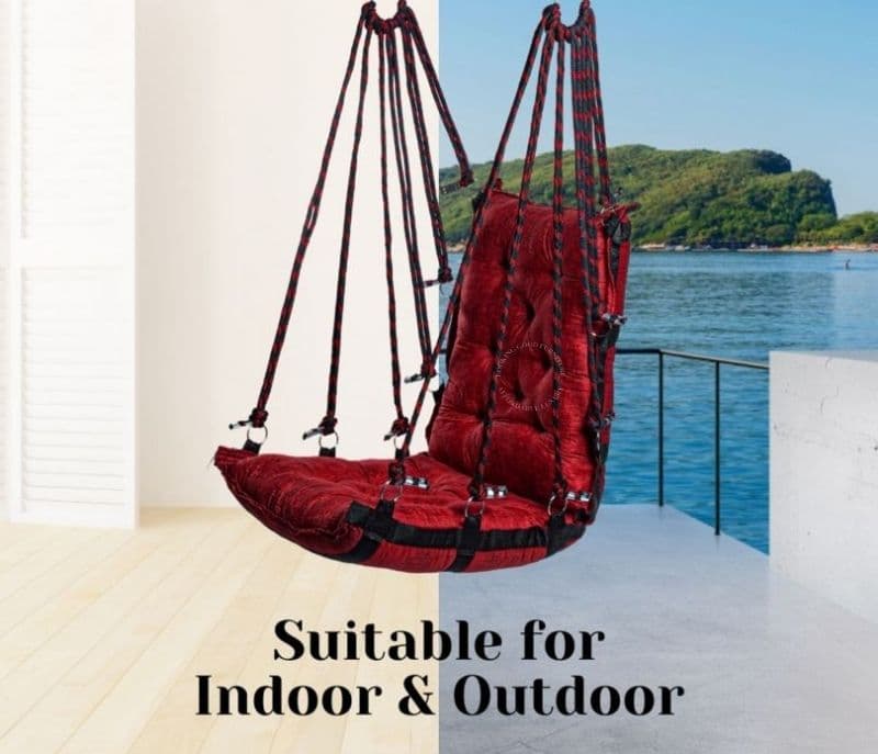 Image 4 for Aliyah Nylon Swing with Cushion
