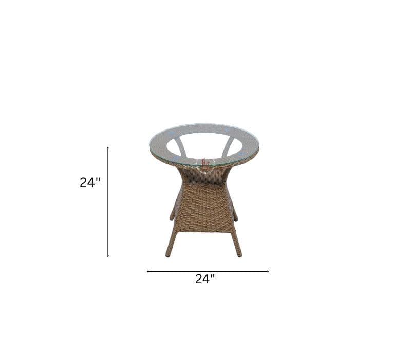 Image 9 for Violet Wicker Outdoor Set Large