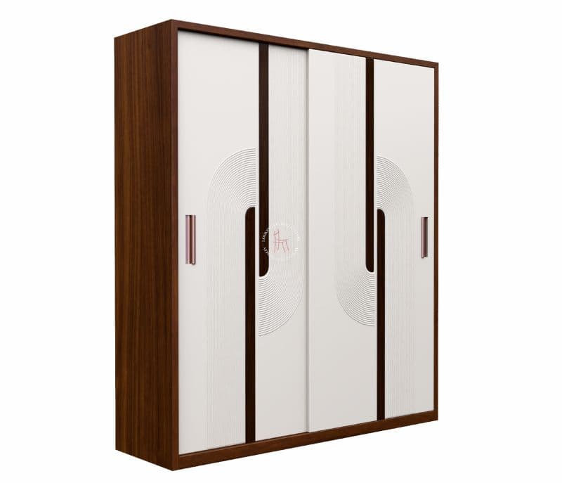 Image 9 for 18005 Bedroom Set King Size 72x78 With Hydraulic Storage + Dresser + 2 Bed Side Table + 4 Door Sliding Wardrobe (WF OTD)