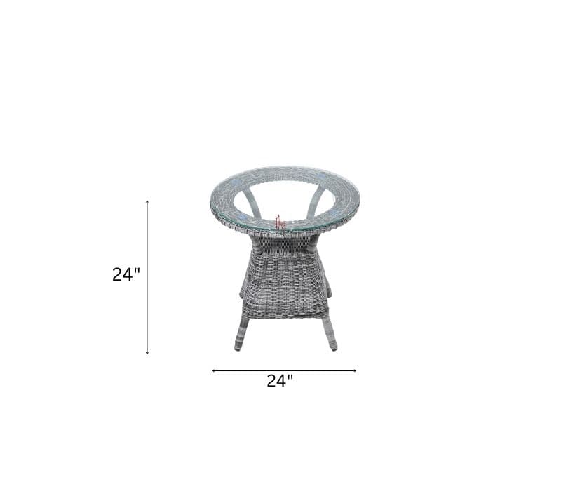 Image 4 for Hannah Wicker Outdoor Table