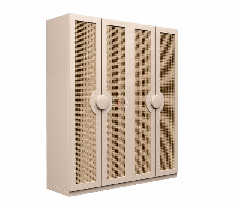 Image 2 for Zenith Engineered Wood Four Door Wardrobe