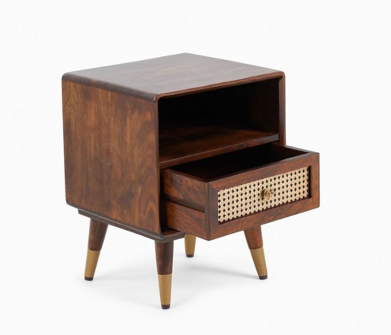 Image 4 for Surao 1 Drawer Bed Side Cabinet (WF)