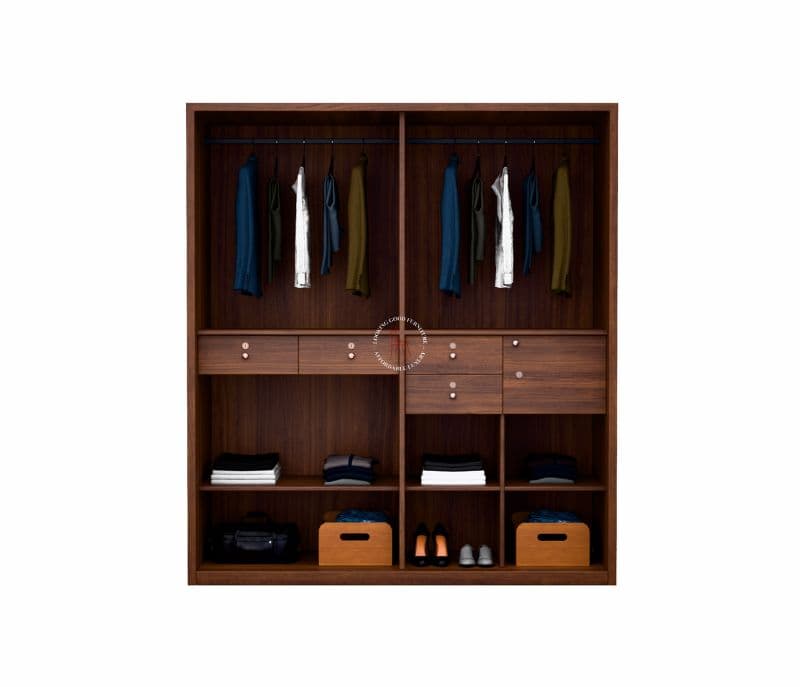 Image 5 for 18005 Bedroom Set King Size 72x78 With Hydraulic Storage + Dresser + 2 Bed Side Table + 4 Door Sliding Wardrobe (WF OTD)