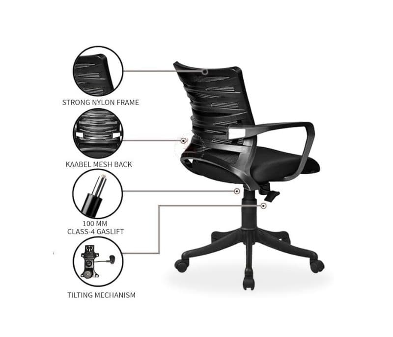 Image 6 for Marco Office Chair Zigzag Mesh