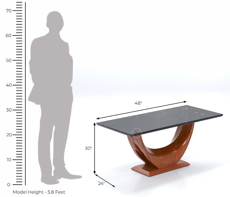 Image 10 for Sammy 6 Seater Dining Table