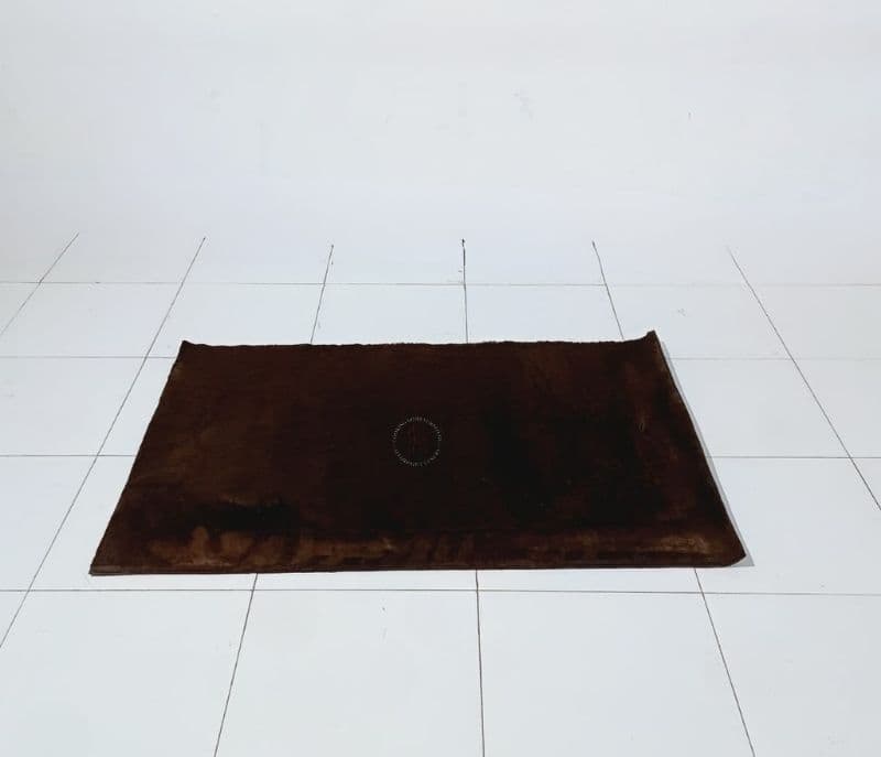 Image 5 for Rabbit Fur Carpet 4X6 Golden Brown Polyester (WH OTD)
