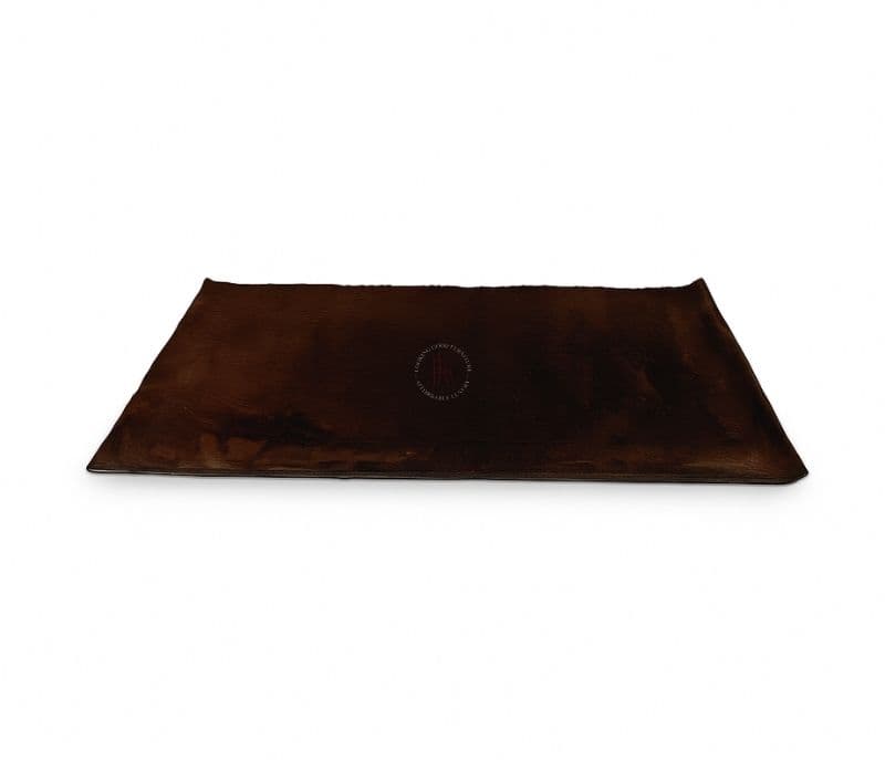Rabbit Fur Carpet 4X6 Golden Brown Polyester (WH OTD)