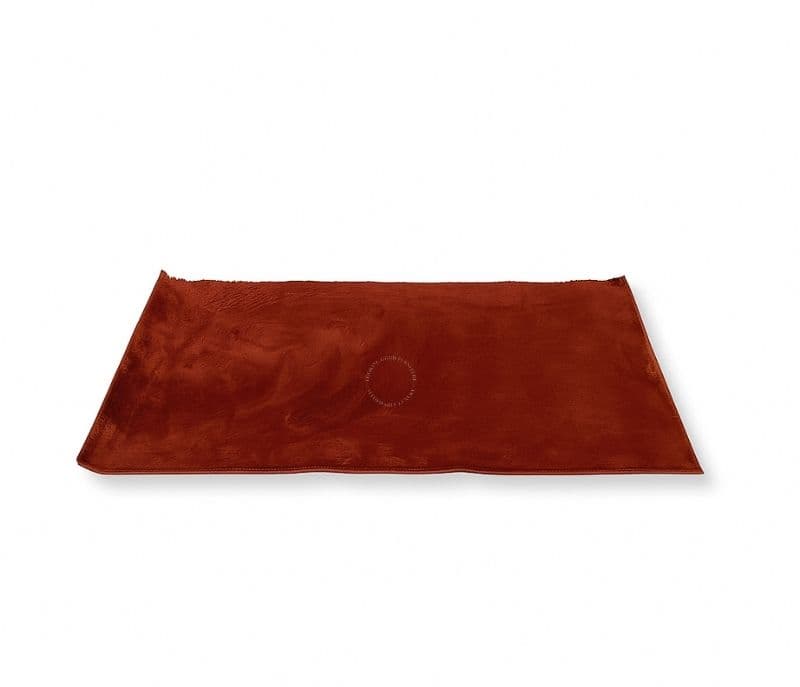 Rabbit Fur Carpet 4X6 Coffee Brown Polyester (WH OTD)